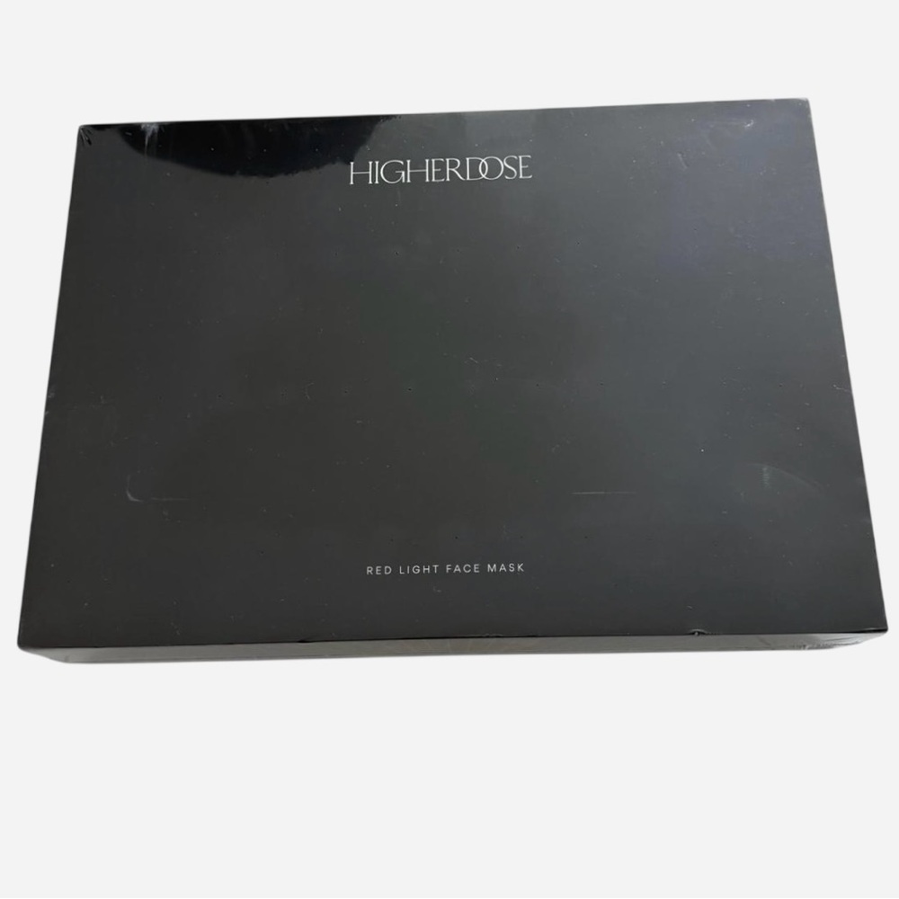 HigherDose Black Red Light Face Mask